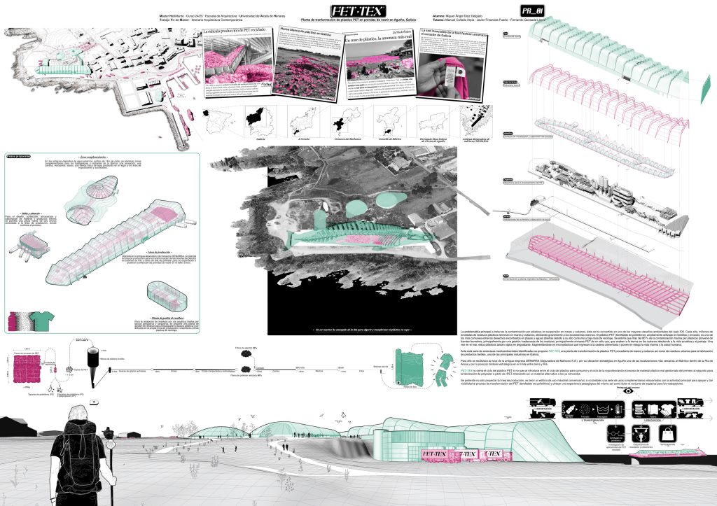 Díaz Delgado, Miguel Ángel – PET.TEX: planta de transformación de plástico PET en prendas de vestir en Aguiño, Galicia